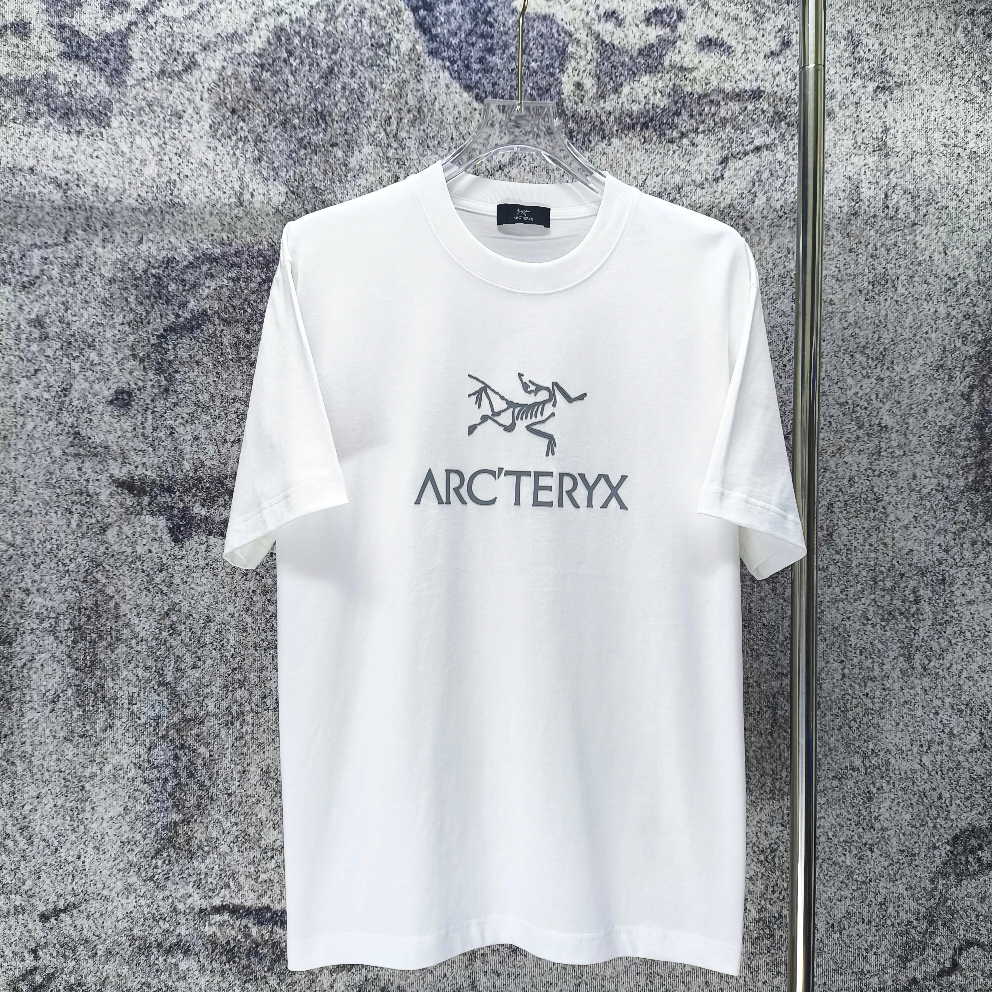 ARC 2026New Arrival logo t Same Style Size S M L XL XXL Black White Navy Blue